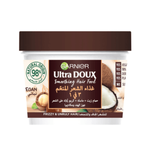 غارنييه الترا دو بلسم الشعر المغذي 3 في 1 بجوز الهند - 390 مل