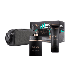 طقم عطر مان ان بلاك للرجال من بولغاري - ماء عطر - 3 قطع
